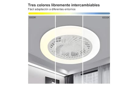 Foto 4 | Xtellar Lámpara Ventilador De Techo Multifuncional Con Control Remoto