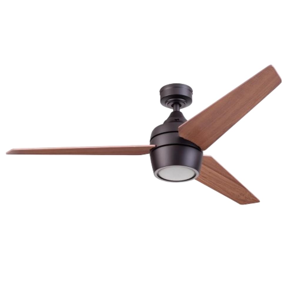 Ventilador De Techo Honeywell Eamon Modern 132 Cm Con Luz Y Control Remoto - Venta Internacional.