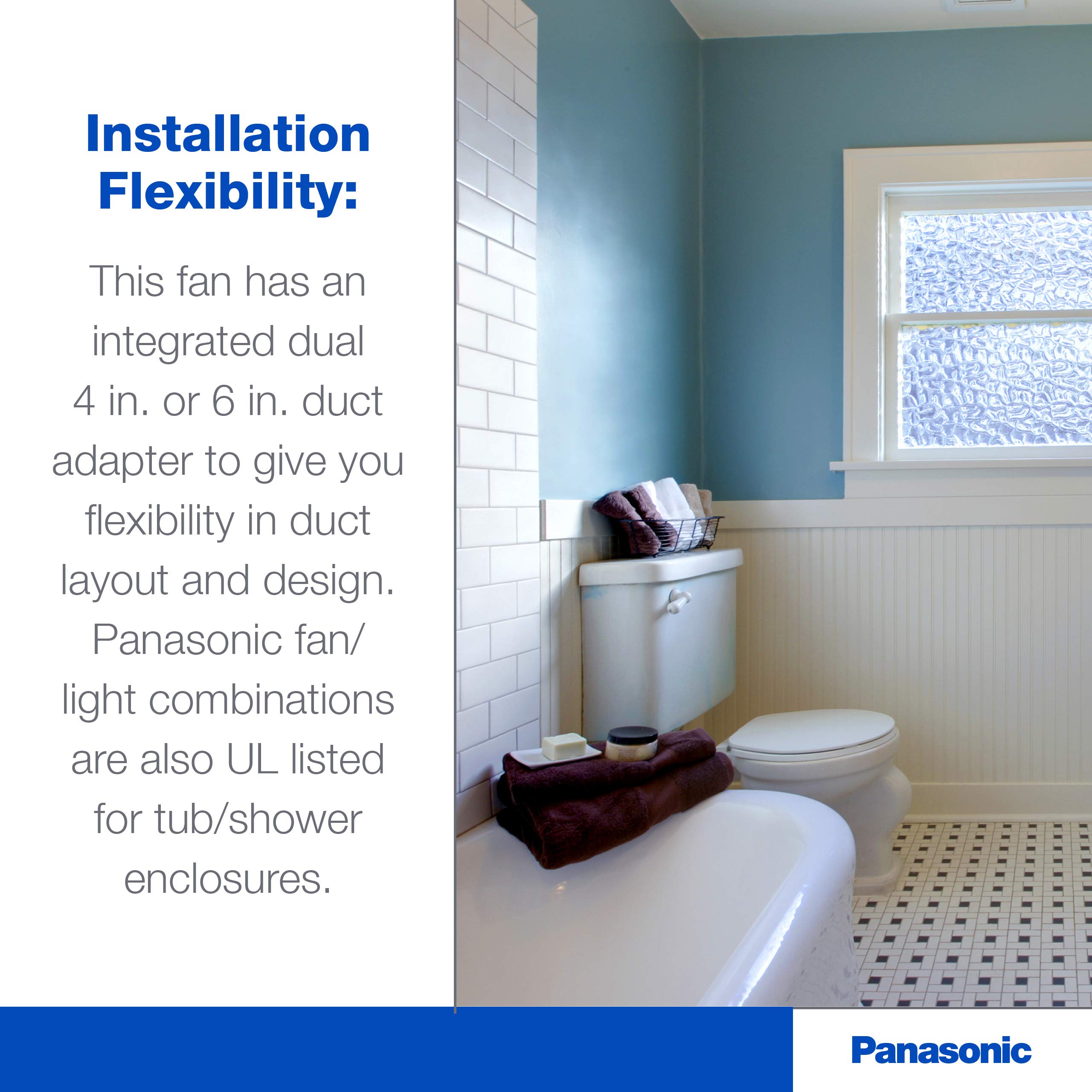 Foto 6 pulgar | Ventilador Panasonic Whisperrecessed Led 80 Cfm - Venta Internacional.