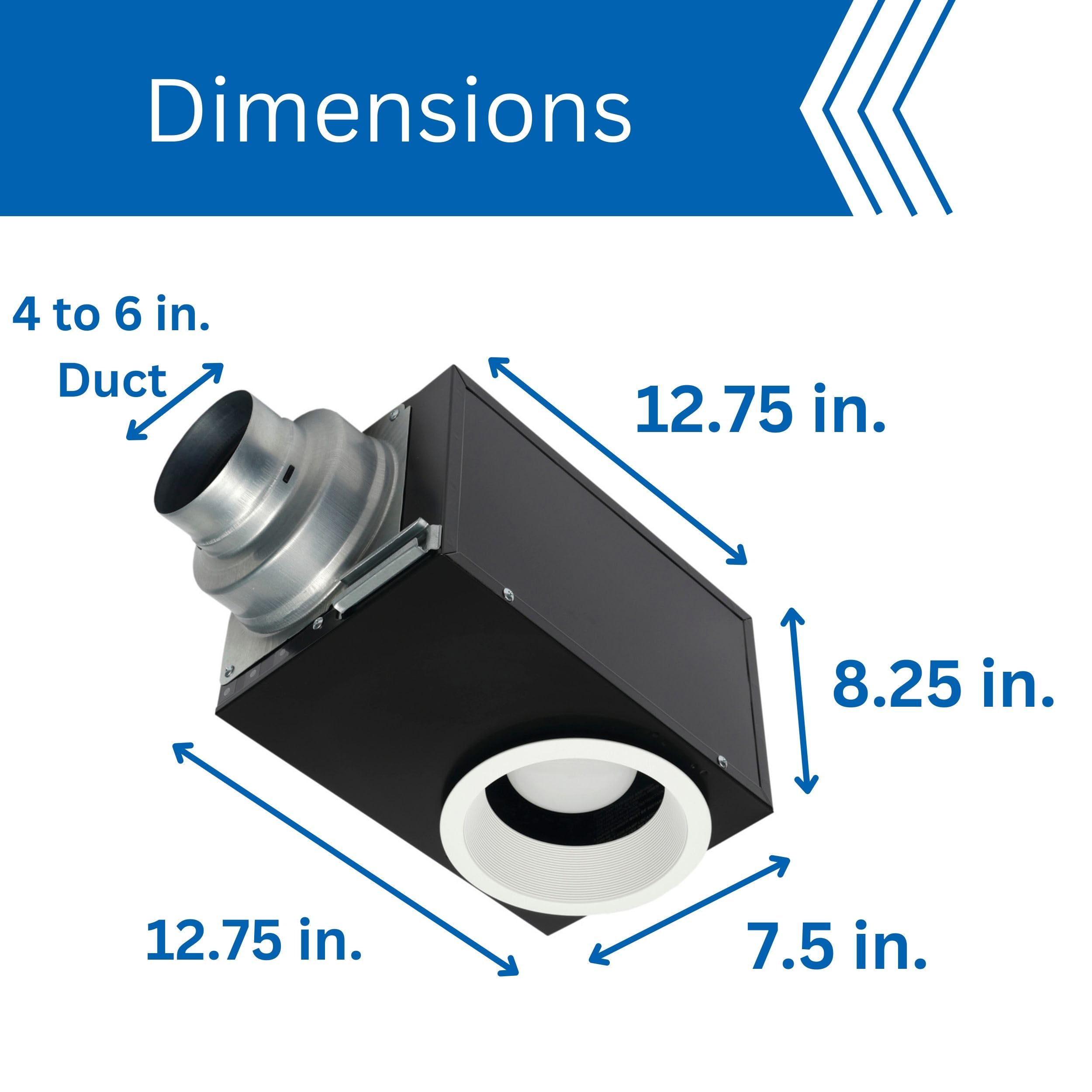 Foto 8 pulgar | Ventilador Panasonic Whisperrecessed Led 80 Cfm - Venta Internacional.