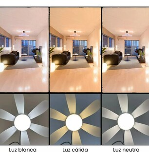Foto 2 | Ventilador Xtellar Abanico Techo Lámpara Control Remoto Iluminación