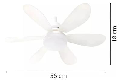 Foto 3 | Ventilador Xtellar Abanico Techo Lámpara Control Remoto Iluminación