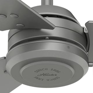 Foto 2 | Ventilador 52'' 3 Aspas C/cadena Color Gris Mate Marca Hunter