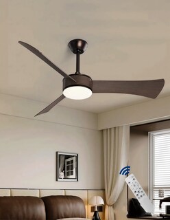 Foto 2 | Ventilador de Techo Cityluz con Luz 3 Aspas 6 Velocidades