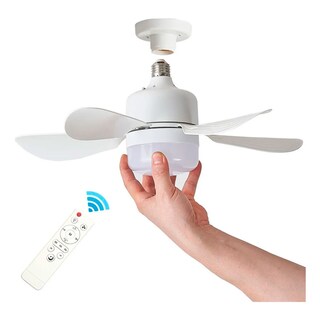Foto 3 | Lampara Con Ventilador Tianlai De Techo 6 Aspas 3 Velocidades