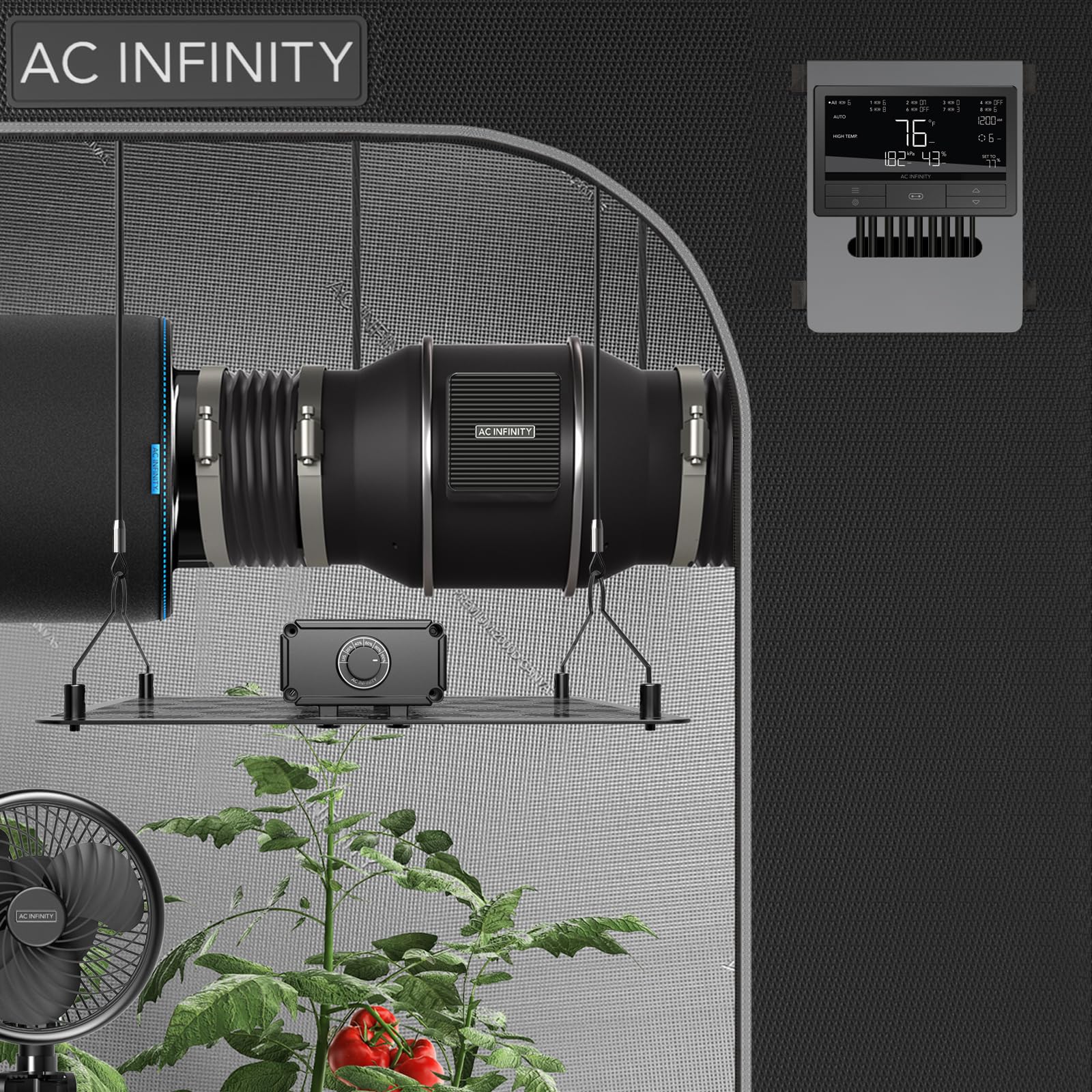 Foto 8 pulgar | Controlador Ambiental Inteligente Ac Infinity Controller 69 Pro+ - Venta Internacional.