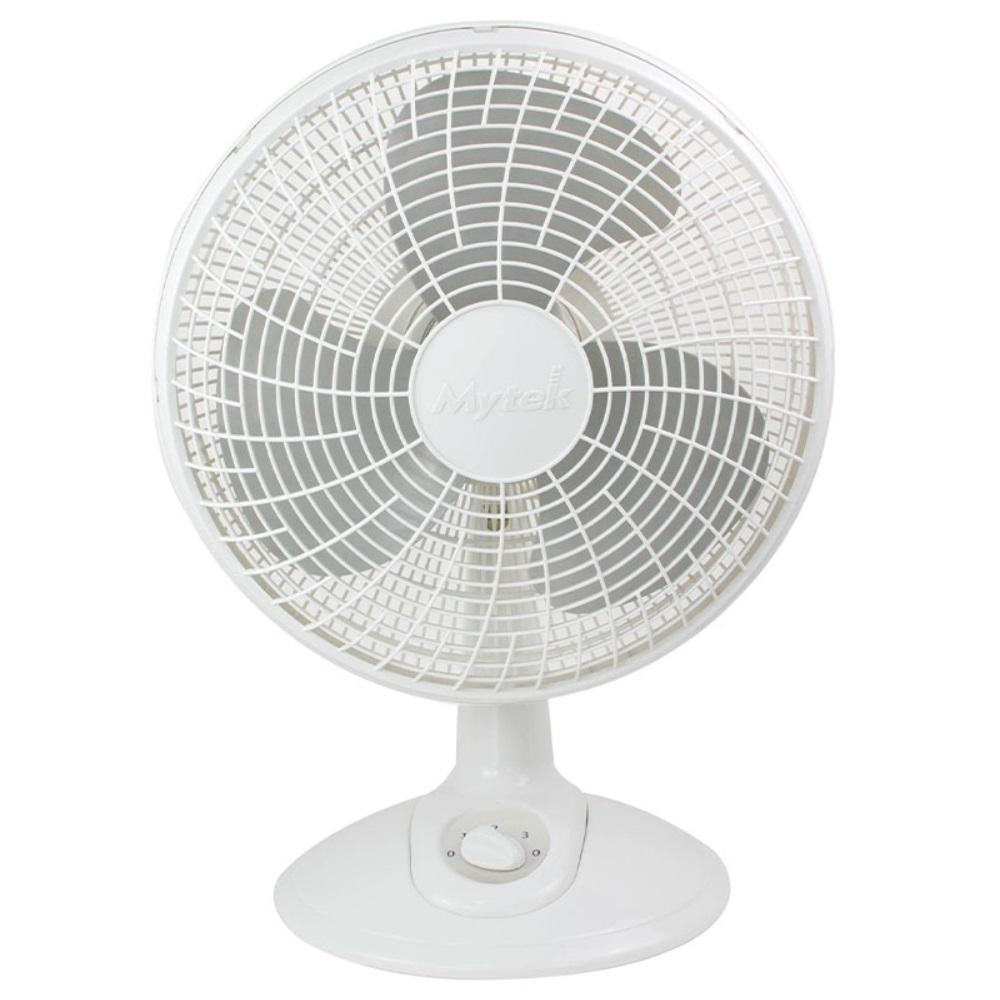 Ventilador de Mesa Mytek 3157 16 Pulgadas 3 Velocidades color Blanco de Plástico