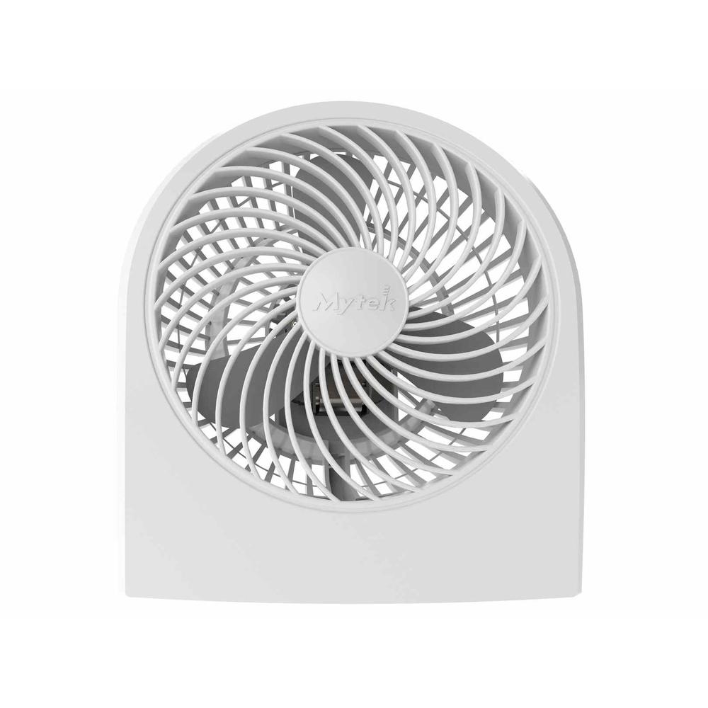 Ventilador de Escritorio Mytek 3199 color Blanco 9" 2 Velocidades