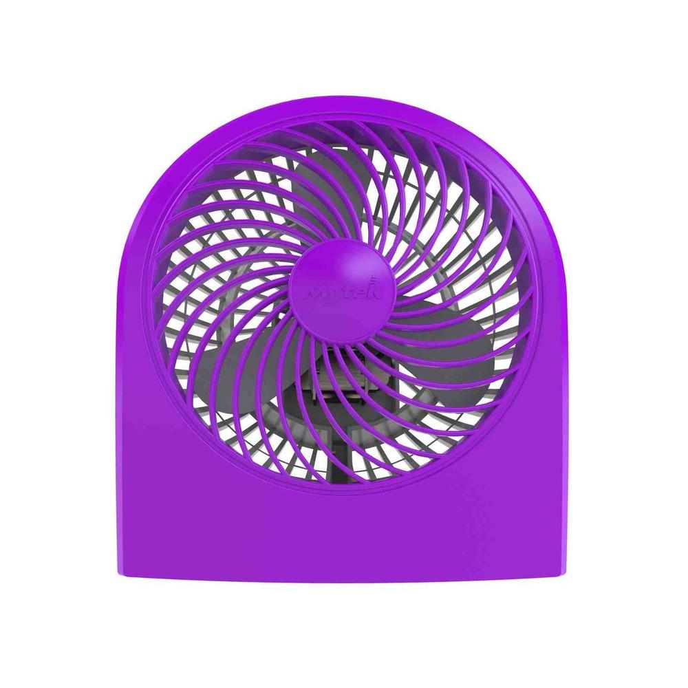 Ventilador de Escritorio Mytek 3199MR color Púrpura 9 Pulg