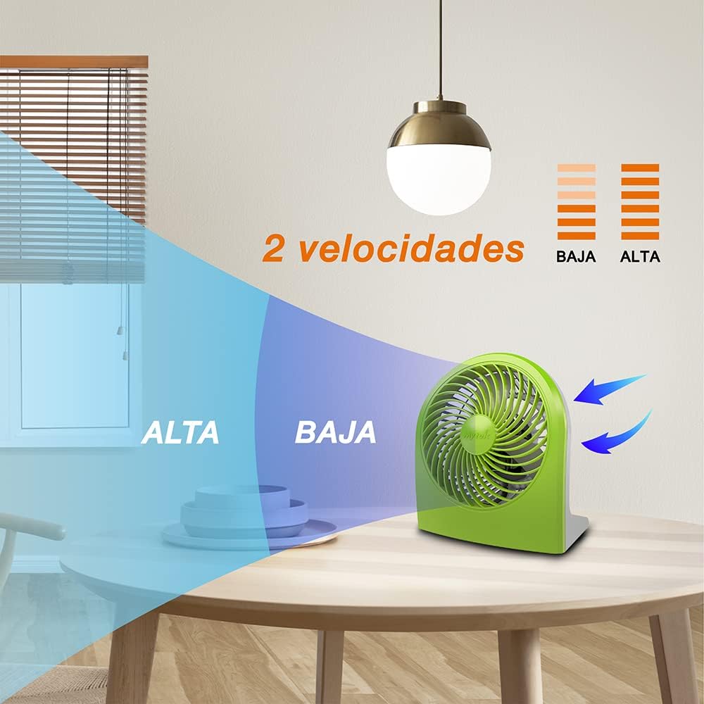 Foto 4 pulgar | Ventilador Escritorio Mytek 3199 9" 2 Vel