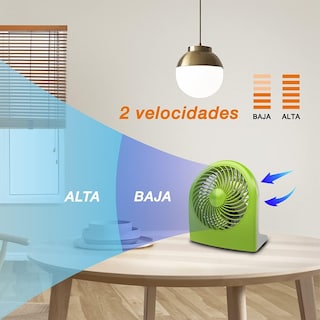Foto 3 | Ventilador Escritorio Mytek 3199 9" 2 Vel