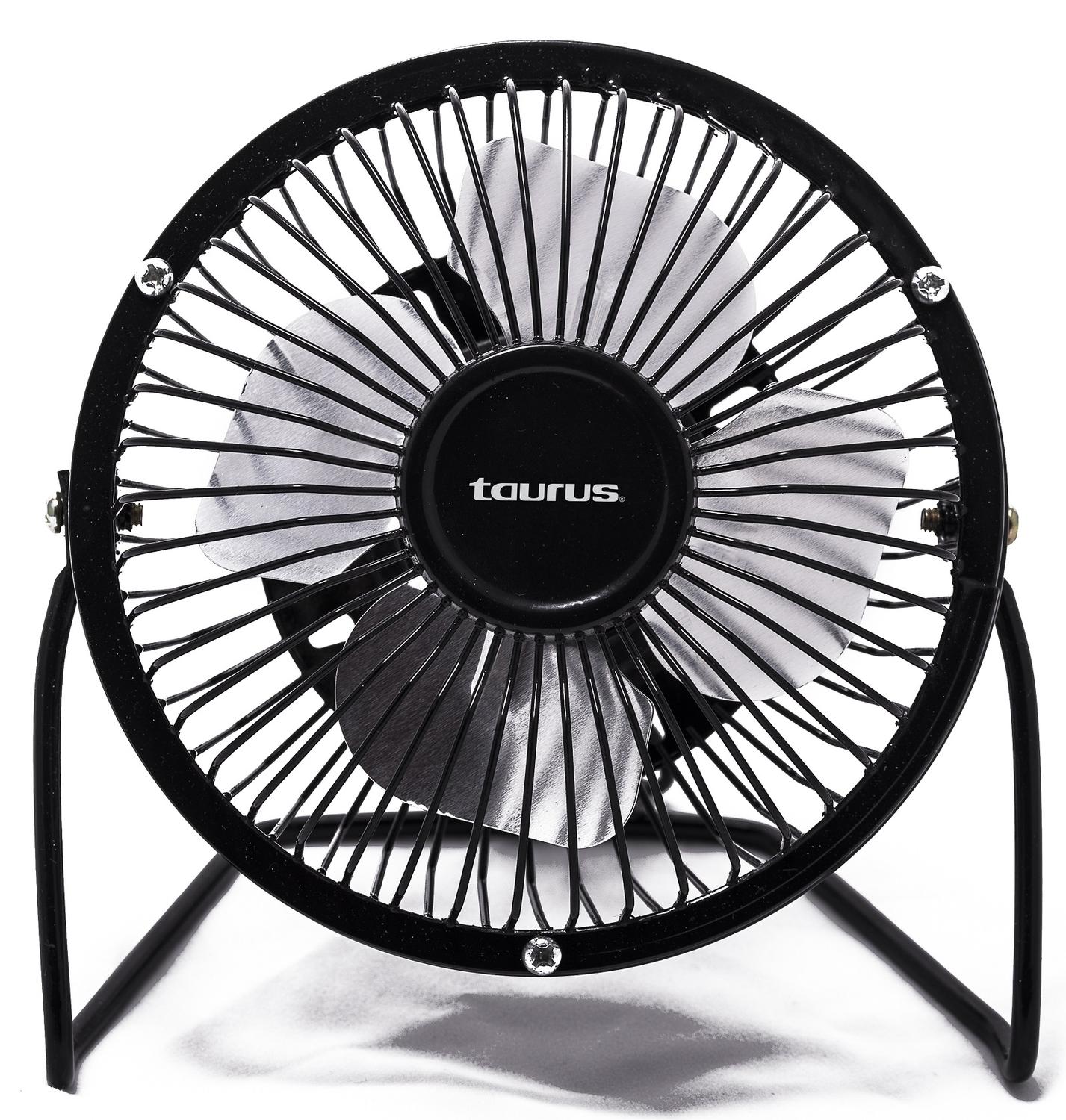 Ventilador de Escritorio Taurus MINI FAN color Negro 10 cm