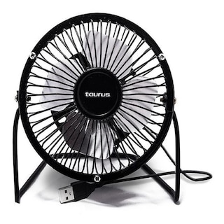 Foto 2 | Ventilador de Escritorio Taurus MINI FAN color Negro 10 cm