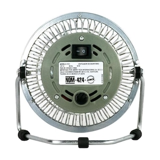 Foto 2 | Ventilador de Escritorio Mytek 3131 color Plata 4 " 10 CM Portátil Metal