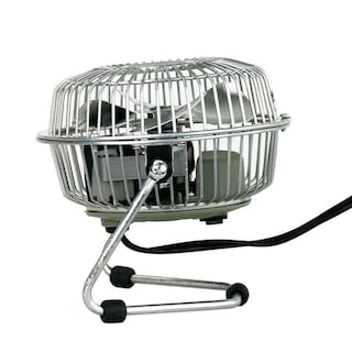 Foto 4 | Ventilador de Escritorio Mytek 3131 color Plata 4 " 10 CM Portátil Metal