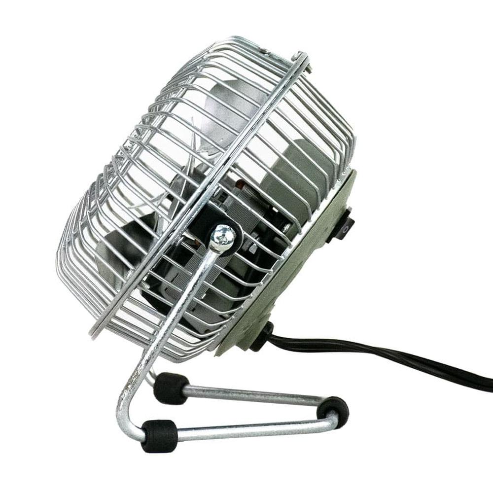 Foto 5 | Ventilador de Escritorio Mytek 3131 color Plata 4 " 10 CM Portátil Metal