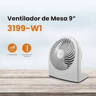 Foto 2 | Ventilador de Escritorio Mytek My3199w color Blanco