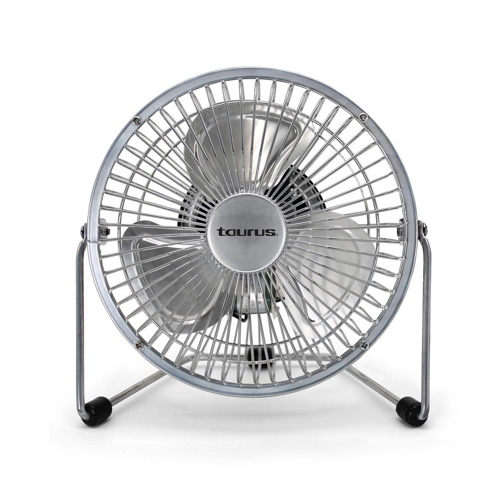 Ventilador de Escritorio Taurus Neptune color Plata 6 Pulg