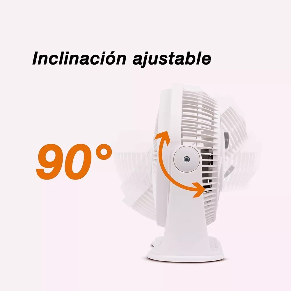 Foto 4 pulgar | Ventilador Mytek 3354-w1 8 Pulgadas Plástico Blanco