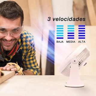 Foto 5 | Ventilador Mytek 3354-w1 8 Pulgadas Plástico Blanco