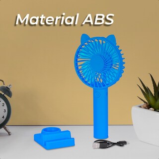 Foto 5 | Ventilador Portátil Ginga 3 Velocidades color Azul