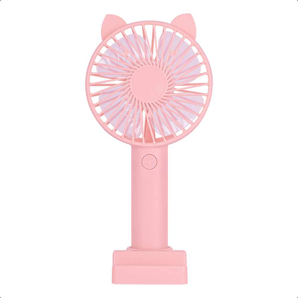 Ventilador Portátil Ginga 3 Velocidades color Rosa