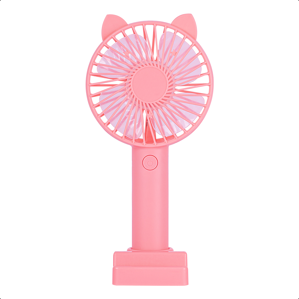 Foto 2 pulgar | Ventilador Portátil Ginga 3 Velocidades color Rosa
