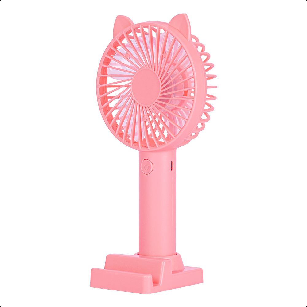Foto 3 pulgar | Ventilador Portátil Ginga 3 Velocidades color Rosa