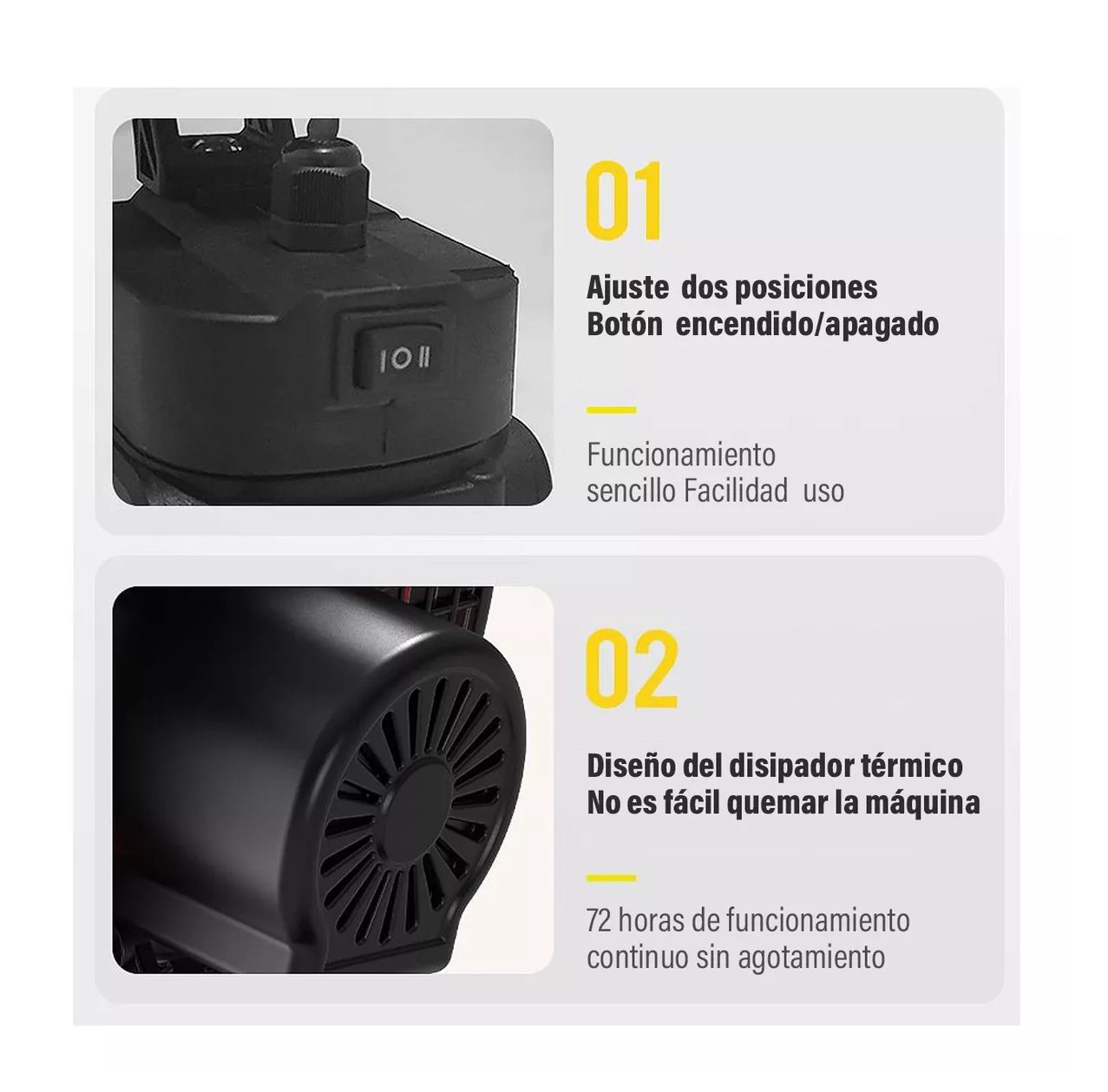 Foto 5 pulgar | Ventilador Portátil Ironhoof Recargable color Rojo