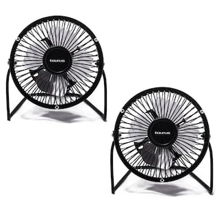 Foto 1 | Ventiladores de Escritorio Taurus Portátiles 2 Piezas