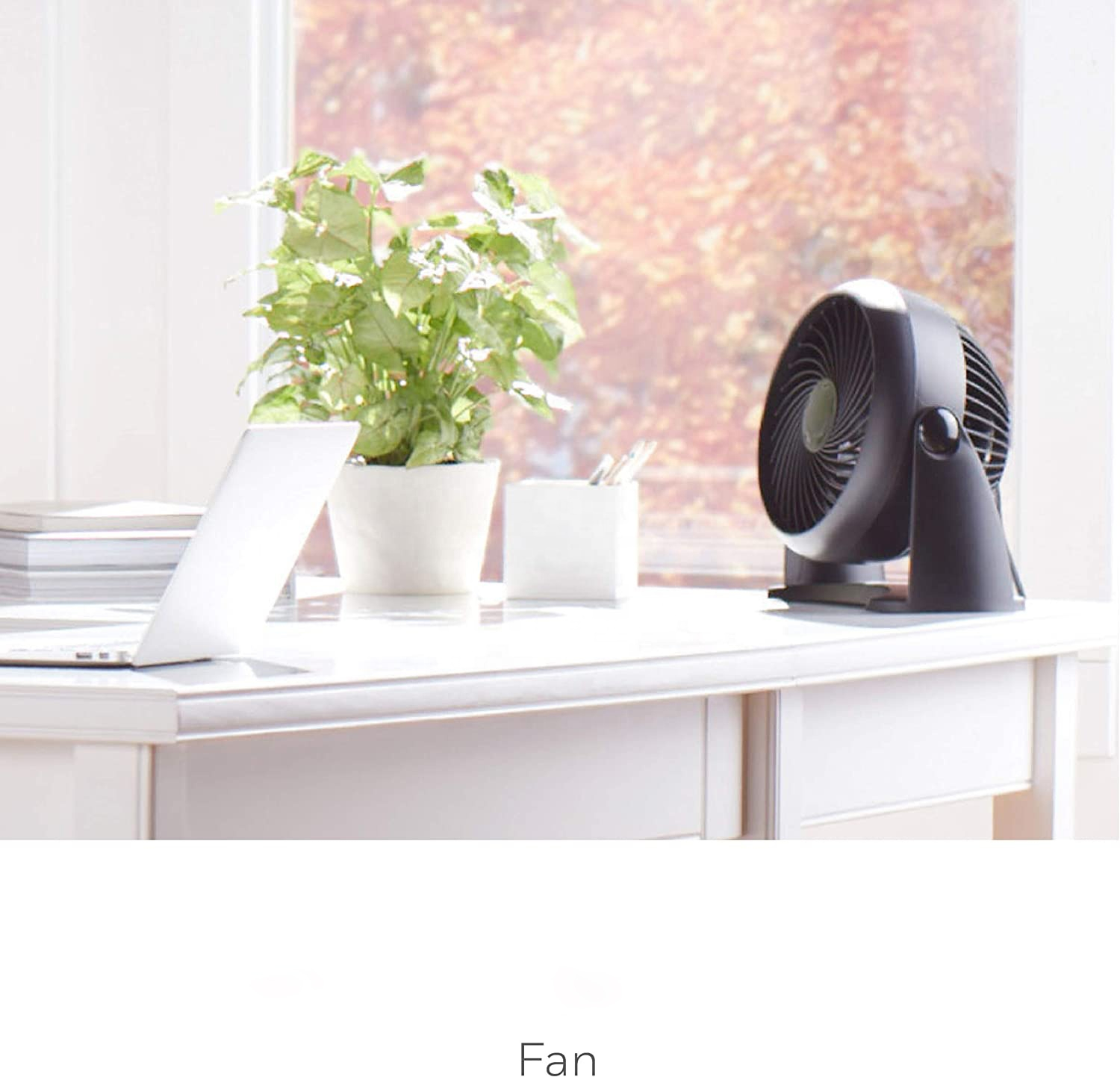 Foto 2 | Venta Internacional - Ventilador Circulador De Aire Negro Pequeño