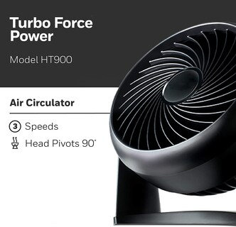 Foto 4 | Venta Internacional - Ventilador Circulador De Aire Negro Pequeño