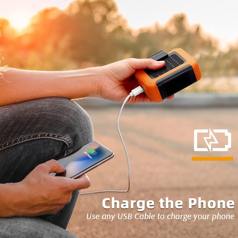 Foto 5 pulgar | Venta Internacional - Ventilador Portátil con Clip de Cintura Jieyou 6000 Mah