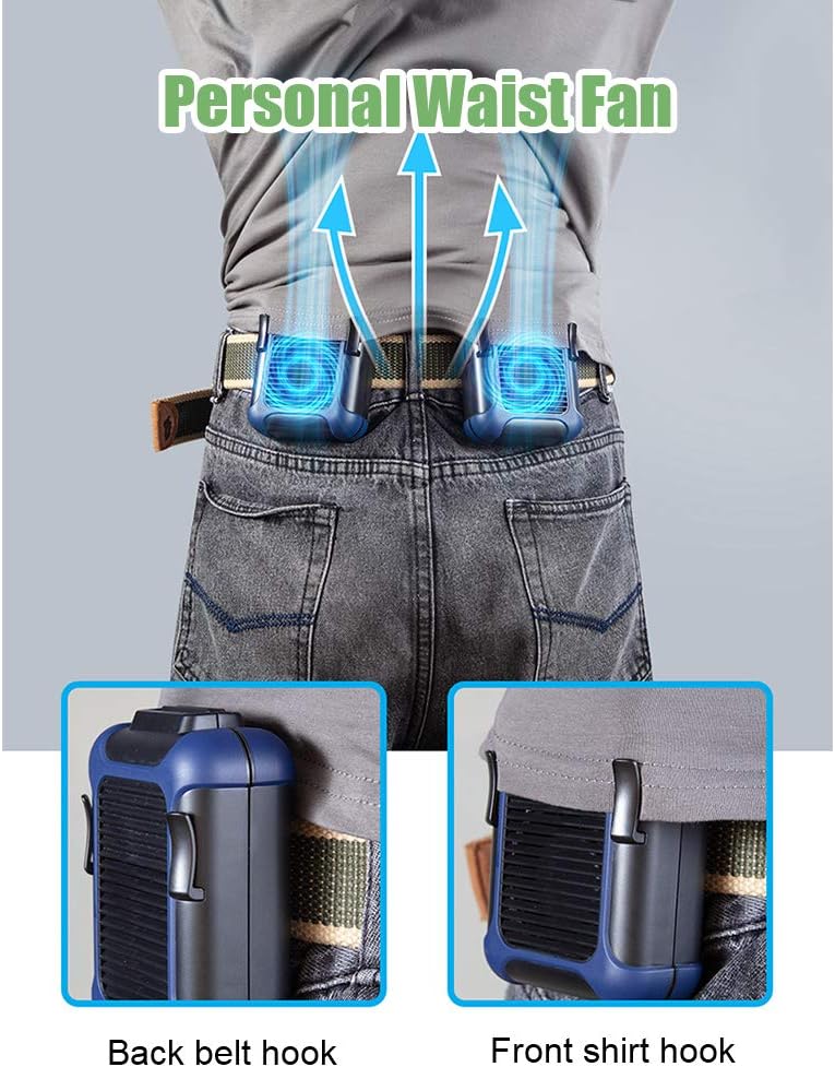 Foto 4 pulgar | Venta Internacional - Ventilador Portátil Jieyou con Clip para la Cintura