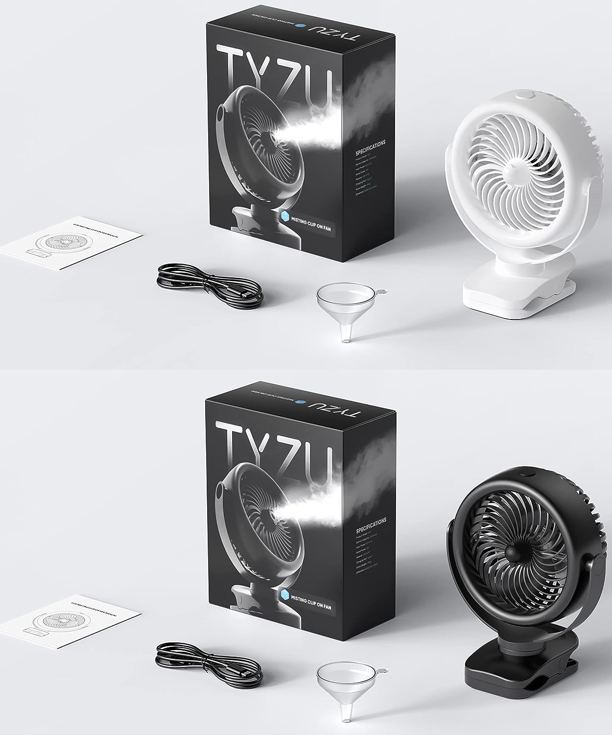 Foto 8 | Venta Internacional - Ventilador Nebulizador Jieyou 7'' con Batería de 4000 Mah