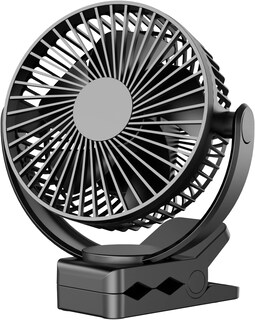 Foto 1 | Venta Internacional - Ventilador de Escritorio Silencioso con Clip Jieyou de 6 Pulgadas y Recarga USB de 5000 mAh