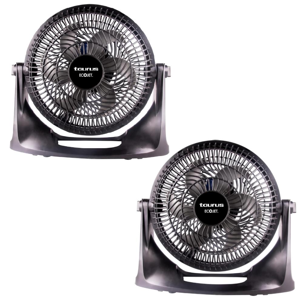 Ventiladores de Pared Taurus Negros 25 cm