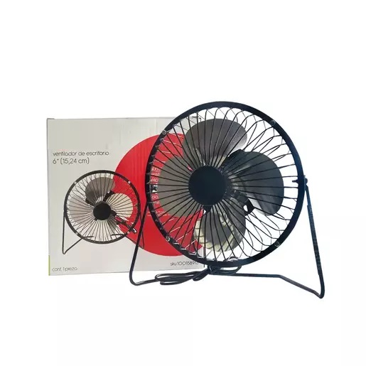 Ventilador para Escritorio Red Biinse Ajustable Negro