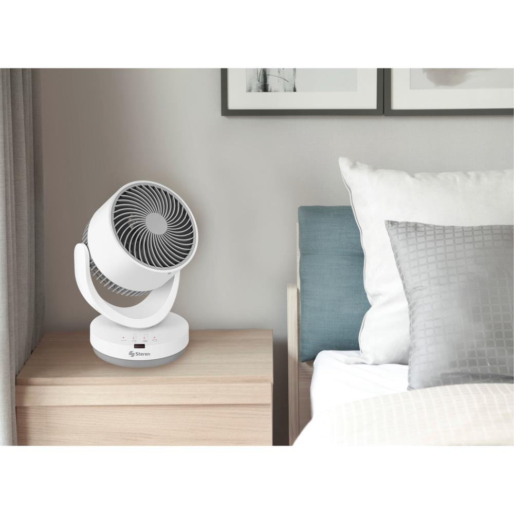 Foto 4 pulgar | Ventilador para Escritorio Steren Blanco