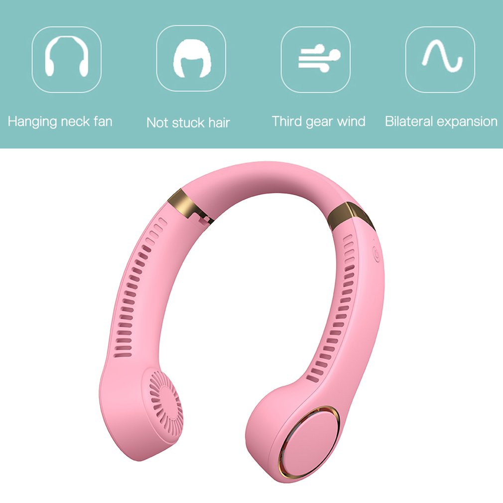 Foto 1 | Ventilador Portátil Con Banda Para El Cuello Scoopless F16 Con 2 Baterías De 4000 Mah - Venta Internacional.