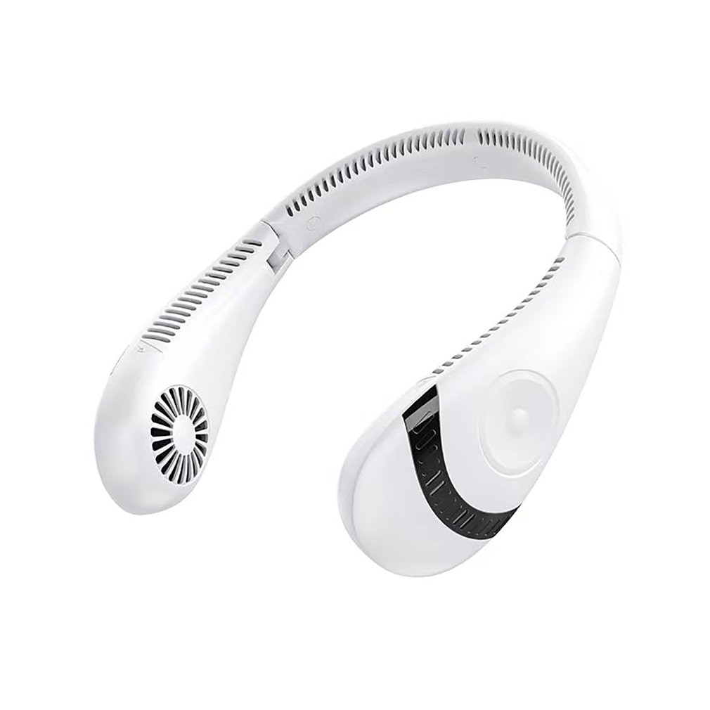 Ventilador De Cuello Portátil De 5000 Mah Con 80 Orificios De Ventilación Y 3 Velocidades - Venta Internacional. $831