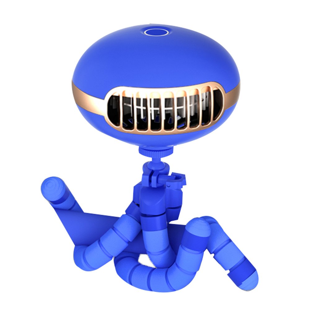 Mini Ventilador De Esquina Portátil Octopus De 1800 Mah Con Batería Clip De 6 Horas - Venta Internacional.