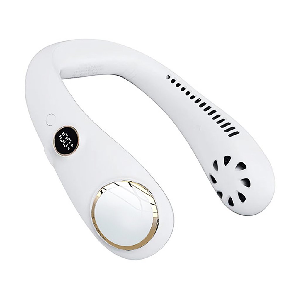 Ventilador Portátil De Cuello Colgante Sin Hojas Con 3 Velocidades De Viento - Venta Internacional.