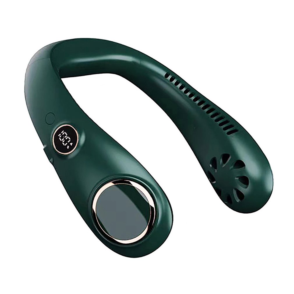Ventilador Portátil De Cuello Colgante Sin Hojas Con Batería De 3000 Mah - Venta Internacional.