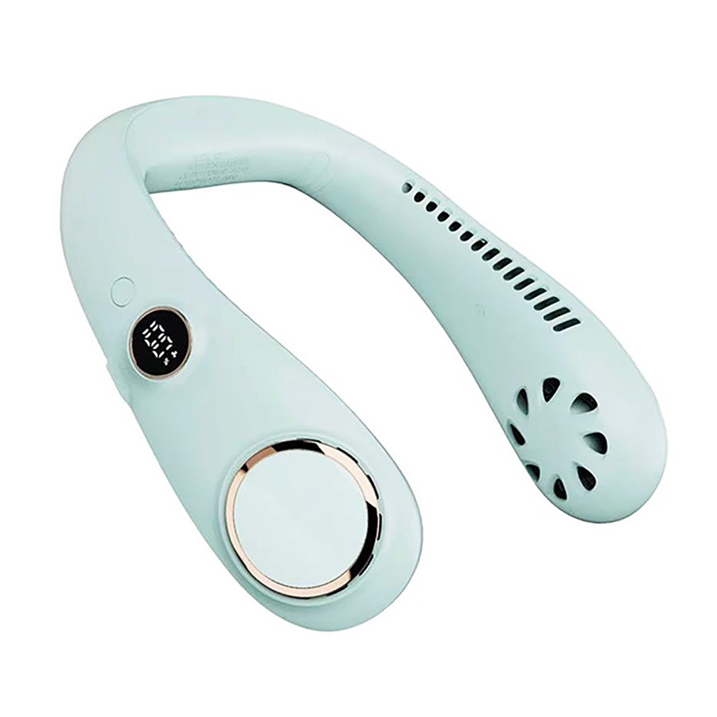 Ventilador Portátil De Cuello Colgante Sin Hojas Con Batería De 3000 Mah - Venta Internacional.