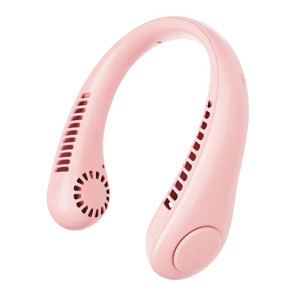 Ventilador De Cuello Portátil Tipo Halter, Lazy Sports, Mini Colgante, Usb - Venta Internacional.