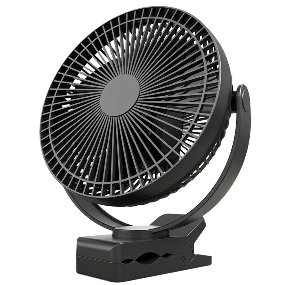 Foto 2 pulgar | Ventilador De Flujo De Aire Con Clip, Batería Recargable Usb De 5 Pulgadas - Venta Internacional.