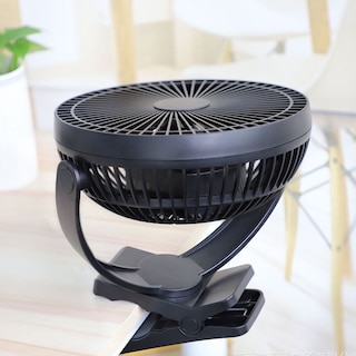 Foto 2 | Ventilador De Flujo De Aire Con Clip, Batería Recargable Usb De 5 Pulgadas - Venta Internacional.