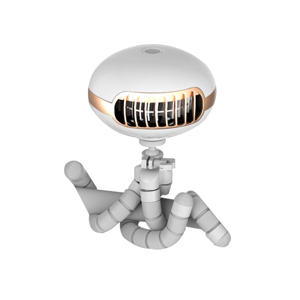 Mini Ventilador De Esquina Portátil Octopus De 1800 Mah Con Batería Clip De 6 Horas - Venta Internacional.