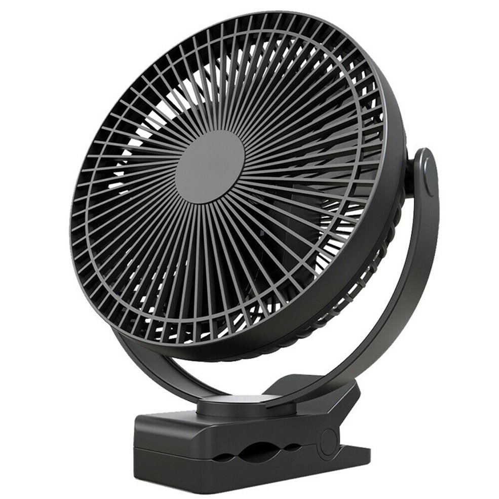 Foto 2 pulgar | Ventilador De Flujo De Aire Con Clip, Batería Recargable Usb De 5 Pulgadas - Venta Internacional.